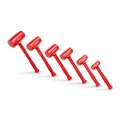 Tekton Dead Blow Hammer Set, 6-Piece (13, 21, 26, 39, 45, 53 oz.) HDB93002